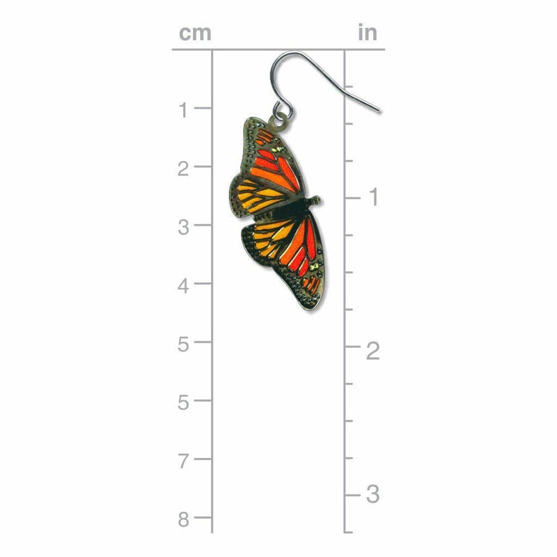 David Howell and Company - Monarchs - Giclee Print Earrings