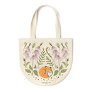 Seltzer Goods - Foxy Foxglove Round Tote