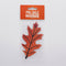 Humdrum Paper - Foliage Leaf Bookmark (it's die cut!)