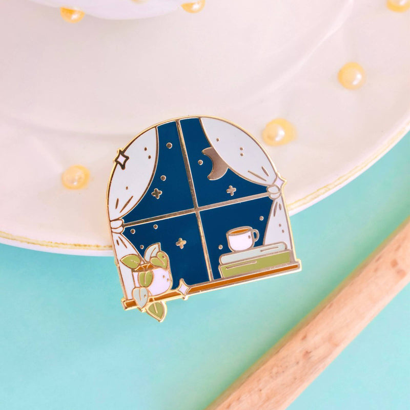 Occasionalish - Cozy Nights Enamel Pin