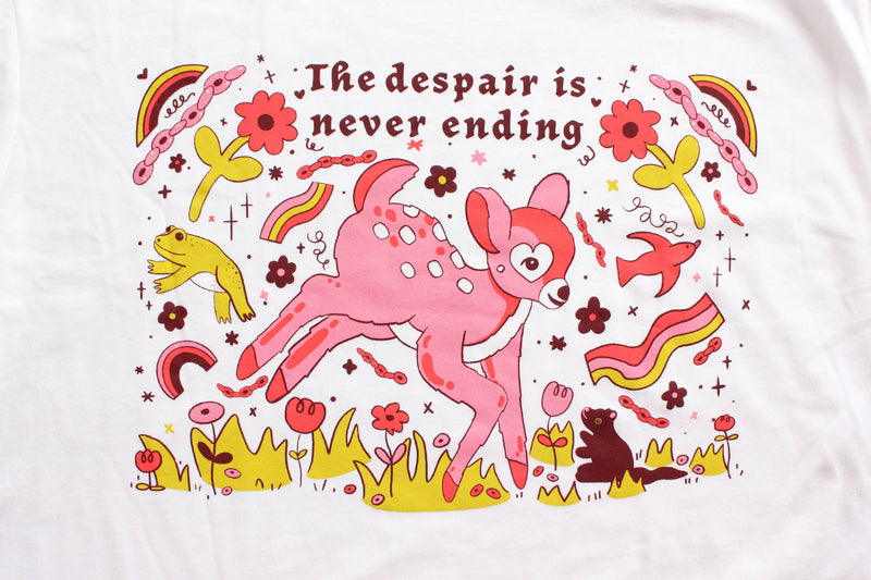 Tender Ghost - The Despair Is Never Ending Tee: Small