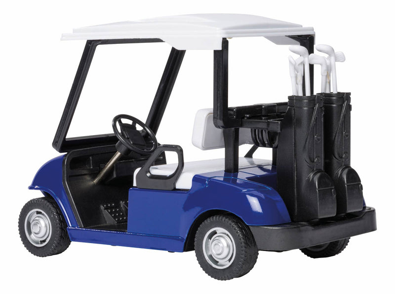 Toysmith - Toysmith Pull-Back Golf Cart-Toy Car, Die Cast