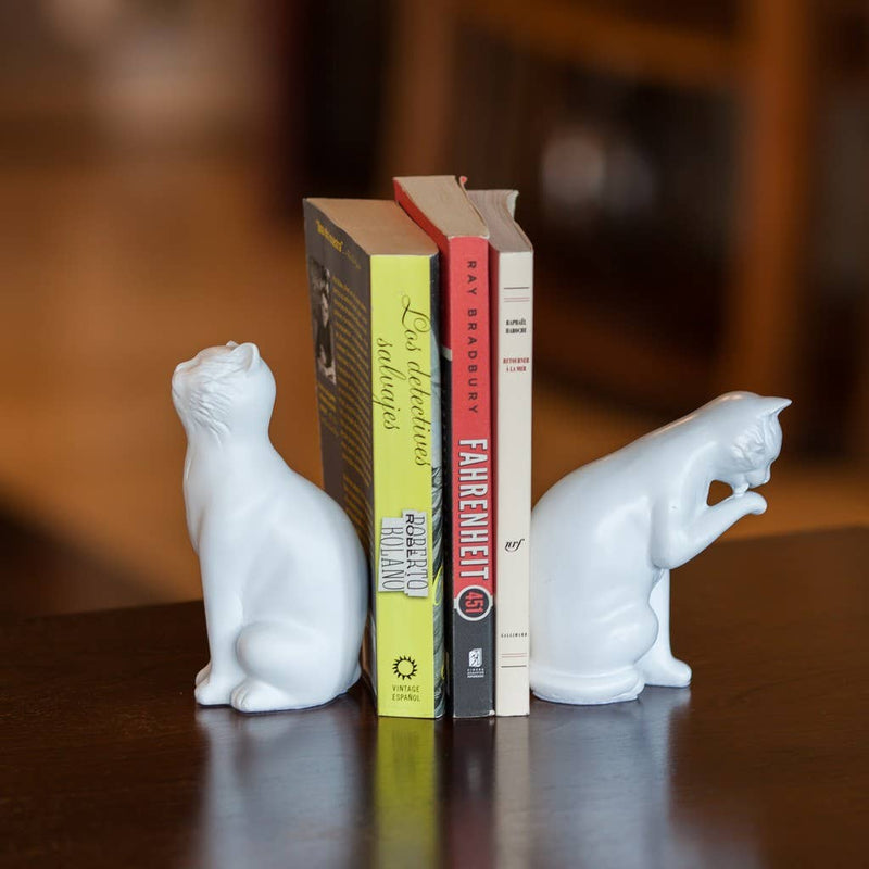 Danya B - Cat Bookend Set: Black