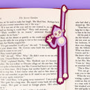 Turtle's Soup - Monkey Plushie Cute Animal Art Reader Gift Bookmark