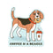 Seltzer Goods - Coffee Beagle Sticker