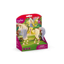 Schleich - Fairy Sera With Blossom Unicorn Fairy Toy Playset