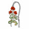 David Howell and Company - Red Poppies Metal Bookmark
