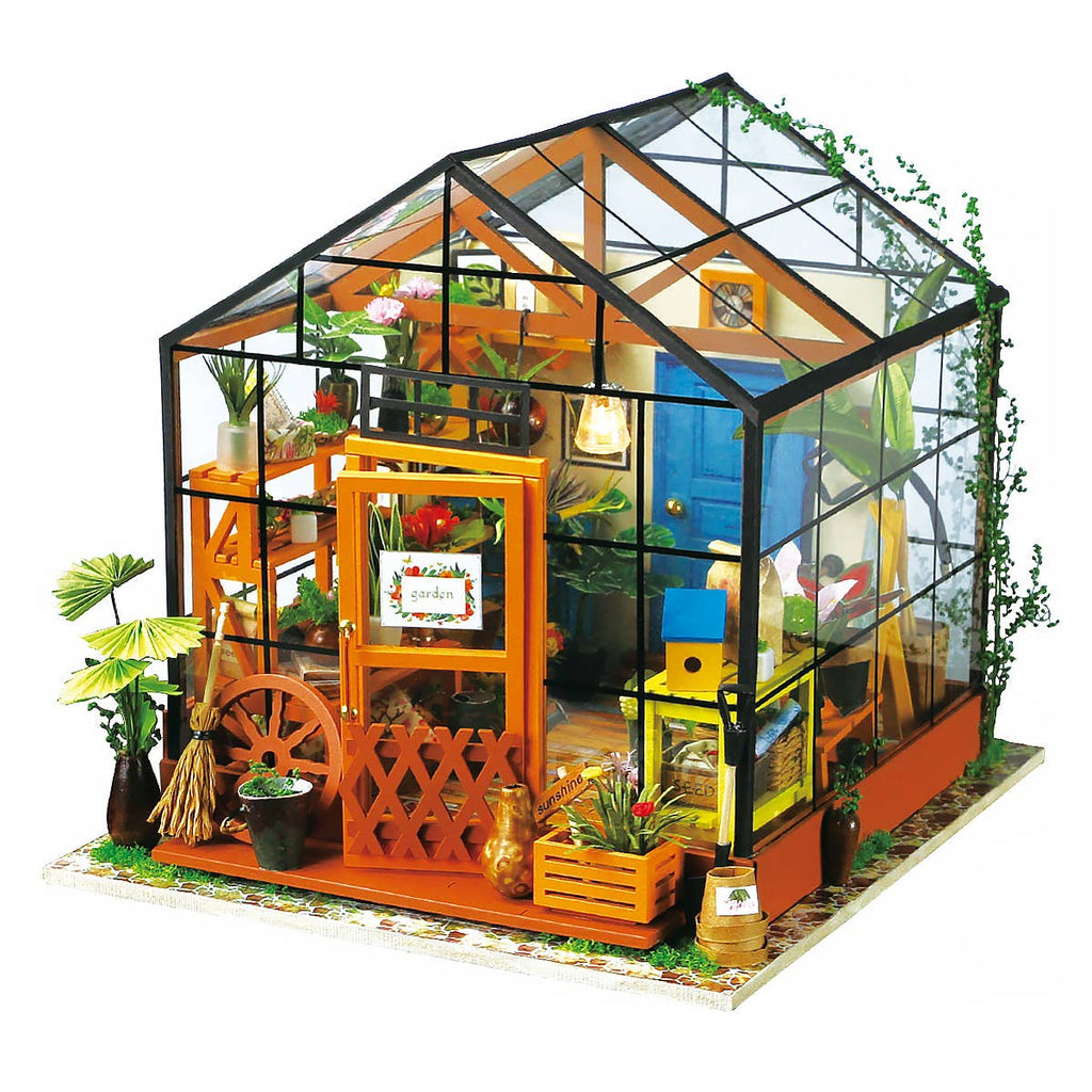 DG104, DIY Miniature House Kit: Cathy's Flower House – The